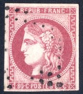 1870 Bordeaux 80c Four Margined FU Example, SG.182, Yv.49. (1) - Autres & Non Classés