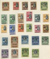 1922-29 MCCA & MSCA Set (excl. 1928 3s), Fine M (odd Extra Shade), SG.118/142. (31) Cat. £470 - Autres & Non Classés