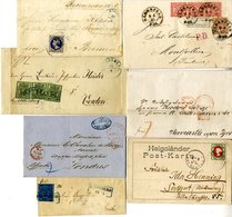 MISCELLANEOUS Postal History Range Both Stamped & Pre-stamped With Mail From & Via Hamburg, Oldenburg, Hannover Etc. Som - Autres & Non Classés