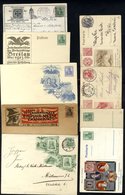 1900-13 Germania Stationery U & Unused Incl. Postcards, Pneumatic Mail, Cash Transfer Cards, Good Range Of Private Issue - Altri & Non Classificati