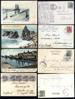 1901-32 Maritime - Various Types Of Schiffspost Cancellations On Covers & Cards Incl. Transatlantic, Australian, Asian,  - Other & Unclassified