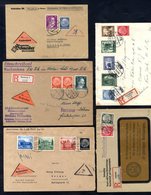 1930's Covers With Hindenberg Issue Frankings, Huge, Fascinating Lot With A Great Variety Of Items Incl. Registered, COD - Other & Unclassified