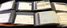 Covers - Four Cover Albums Containing An Accumulation From States To 1940's With Unused Stationery, Commercial Mail Incl - Other & Unclassified
