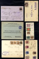 WWI Occupations Interesting Group Of Covers & Cards From The Occupation Of Belgium (29) With Range Of Frankings, Cancels - Other & Unclassified