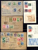 Post-WWII Allied Occupation, French Zone Covers Incl. General Issue Frankings & Separate States (21) With Censored & Reg - Other & Unclassified