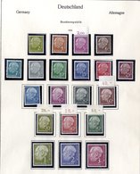 1954-90 Appears Complete UM Collection Of Stamps & M/Sheets Housed In A Hingeless KA/BE Album, Noted The 1954 Henn Long  - Altri & Non Classificati