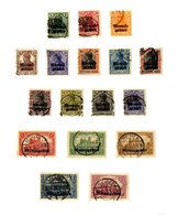 1920-22 M & U Collection Housed In A KA/BE Album. Highlights Incl. 1920 Stamps Of Germany Optd M Set, Another Set FU, 19 - Altri & Non Classificati