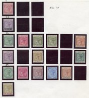 1886-98 Fine M Range Comprising 1886 1d, 1889 50c On 6d, 1889-96 Spanish 5c To 20c (both), 40c, 50c, 1p Bistre & 5p, 189 - Autres & Non Classés