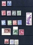 JAPAN & RYUKYU ISLANDS Ranges In Two Albums & A Stock Book. Noted - Japan 1949 Postal Week M (Cat. £140), Ryukyu Incl. M - Other & Unclassified