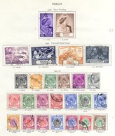 PERLIS 1948 Wedding, 1949 UPU & 1951-55 Defin Set (excl. 1955 30c), Good To VFU, SG.1/27. Cat. £415 (26) - Andere & Zonder Classificatie