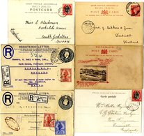 1888-1935 Postal History Selection Of Covers & Postcards Incl. Forces Mail, Registered, First Flights Of 1931 To Tripoli - Autres & Non Classés