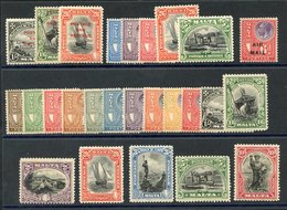 1926 Postage Set M, SG.157/172, 1928 Postage & Revenue Optd, 1s, 1/6d & 2/6d M, 1930 Postage & Revenue 2½d, 3d, 6d, 2/6d - Autres & Non Classés