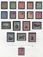1926-27 Postage Set, M (3s Has Tiny Tone), SG.157/172 + 6d Air Mail SG.173, 1930 Postage & Revenue Set To 2/6d. (32) Cat - Autres & Non Classés