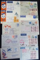 1931-57 Selection Of Cards & Covers (19) Incl. First Flights To Australia, Sofia, Houston, Johannesburg, London, Liverpo - Autres & Non Classés