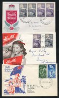 1957-65 Health M/Sheet (hinged In Margin Only) For Years 1957 (both Types), 1958-62, 1965 (2), 1967-68, 1971, 1974-75 (C - Autres & Non Classés