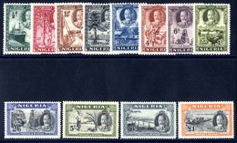 1936 Pictorial Defin Set, Fine M, SG.34/45. (12) Cat. £225 - Autres & Non Classés