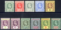 1910-11 MCCA Set, Fine M, SG.28/39. (11) Cat. £120 - Other & Unclassified