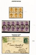 O.F.S/ORANGE RIVER COLONY 1891-1912 Collection Of Cancellations, Many Written Up On Album Pages. Noted - Three Cards Wit - Other & Unclassified
