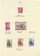 1920-57 Comprehensive Mainly FU Collection Nicely Presented In A Senator Album With Many Better Items  Noted From 1920 G - Autres & Non Classés