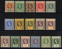 1917-22 MCCA Set, Fine M, SG.82/97. (16) Cat. £225 - Autres & Non Classés