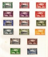 1938-44 Set M, Another Set FU, SG.188/200, 1956 Defin Set FU, SG.210/22. (47) Cat. £285 - Other & Unclassified