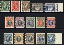 1931-37 KGV Defin Set, Fine M, SG.15/27. (15) Cat. £160 - Other & Unclassified