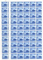 1960 2c Bright Blue 'Queens Hall' Wmk Inverted UM, Full Sheet Of 100 (central Split - Now 2 X ½ Sheets Of 50), Six Stamp - Autres & Non Classés