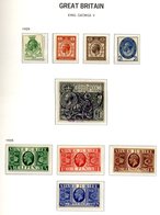 COLLECTION Housed In A Davo Hingeless Album Incl. 1840 1d, 1841 2d - Both Four Margin, 1867 5s Wmk Maltese Cross Pl.2, 1 - Andere & Zonder Classificatie