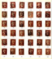 1854-79 Range Of 1d Stars (32 Plated) & 1d Plates 71 To 224, 2d Plates (7), Generally Good To FU. - Other & Unclassified