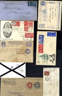 Two Modern Cover Albums Containing 121 Items Ranging From Pre-stamp (20), Line Engraved, Postal Stationery & Later Range - Autres & Non Classés