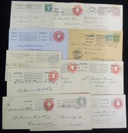 1897-1913 Selection Of 20 Items Showing Various London Machines - Bickerdike, Columbia, Krag Incl. 1d Pink Envelope With - Other & Unclassified