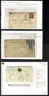 NORTHUMBERLAND - NORTH SHIELDS 1793-1908 Range Of Covers Incl. 1793 Large Folded Cover North Shields To Grays Inn, Londo - Altri & Non Classificati