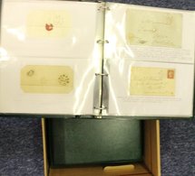 YORKSHIRE Collection Housed In Five Cover Albums (3 Containing 223 PC's) Other Albums House A Range Of Postal History Fr - Other & Unclassified