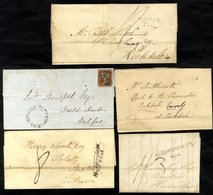 YORKSHIRE Collection Of Covers & PPC's From Pre-stamp To 1961 Incl. 1802 Halifax Mileage, 1806 Halifax S/line, 1826 MISS - Autres & Non Classés