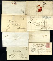 YORKSHIRE (YARM) 1780-1990's Postal History Collection Housed In Two Multi Ring Albums Commencing With 1780 S/line YARM  - Altri & Non Classificati