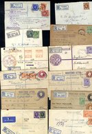 KGV Range Of Covers To Foreign Destinations Incl. Stationery Envelopes (8), Wide Variety Of Commercial Frankings, Telegr - Autres & Non Classés