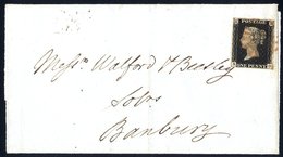 1840 Cover To Banbury, Franked Pl.6 SD, Clear To Good Margins, Tied Red MC, Reverse Bears July 31st C.d.s. - Autres & Non Classés