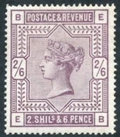 1883-84 2/6d Lilac Fine M, SG.178. Cat. £600 (1) - Autres & Non Classés