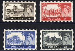 1958 1st DLR Castle Set UM, SG.536a/9a. (4) - Other & Unclassified