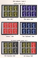 1967-99 MACHIN DEFINITIVES UM Collection Incl. Singles With Gum Types, Coil Strips, Booklet Panes, Regionals, Postage Du - Other & Unclassified