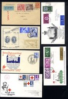 1924-65 Attractive Run Through With 1924 Wembley (plain Typed Address), 1935 Jubilee (plain Typed Address), 1937 Coronat - Other & Unclassified