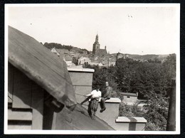 B7714 - Foto - Hettstedt - Auf Den Dächern - Hettstedt