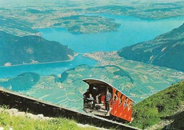 Stanserhorn (Canton De Nidwald, Suisse) - Carte Postale - Le Féniculaire. 2 SCANS. - Stans