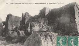CPA [70] Haute Saône > Corravillers - Les Roches De La Louvière - Face Ouest - Animée - Autres Communes