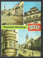 Deutschland DDR ALTENBURG Markt Etc, Gesendet, Mit Briefmarke - Altenberg