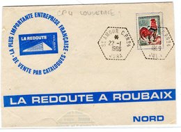 JURA : Circuits Postaux Automobiles : SAINT AMOUR CP 4 Louvenne 1966 - Manual Postmarks
