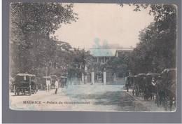 MAURITIUS  Palais Du Governement Ca 1910 OLD POSTCARD 2 Scans - Maurice