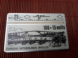 Phonecard Landis & Gyr Curacao 109 D 00173 Low Number Used Rare - Antilles (Netherlands)