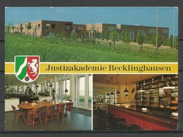 Deutschland Justizakademie RECKLINGHAUSEN Gesendet 1992, Mit Briefmarke - Recklinghausen