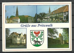 Deutschland PRITZWALK (gesendet 1996, Mit Briefmarke) - Pritzwalk